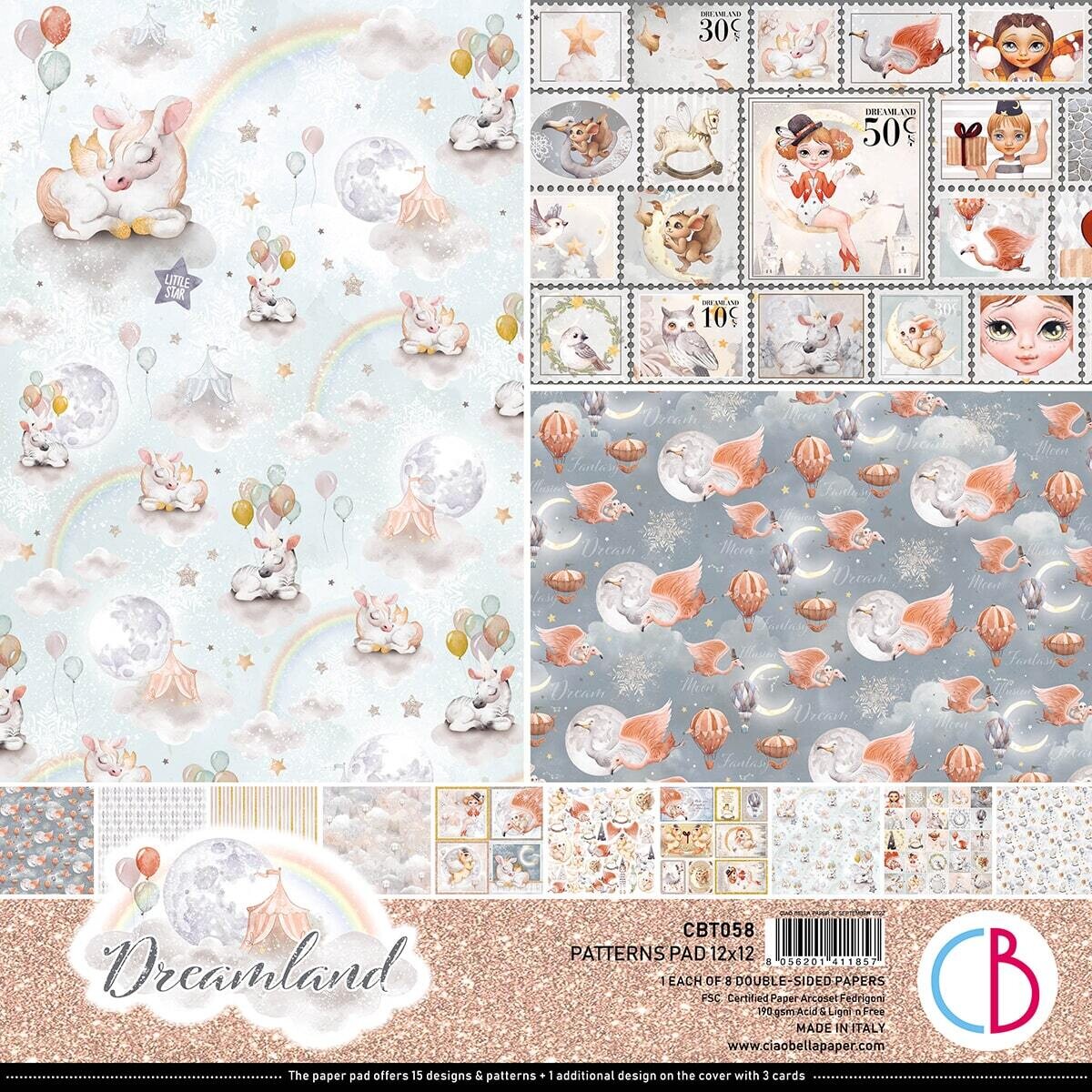 Dreamland 12x12 Patterns - Ciao Bella