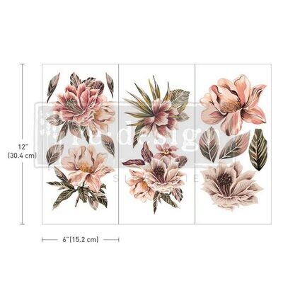 Exotica 6x12 Transfer Sheets - Re-Design With Prima
