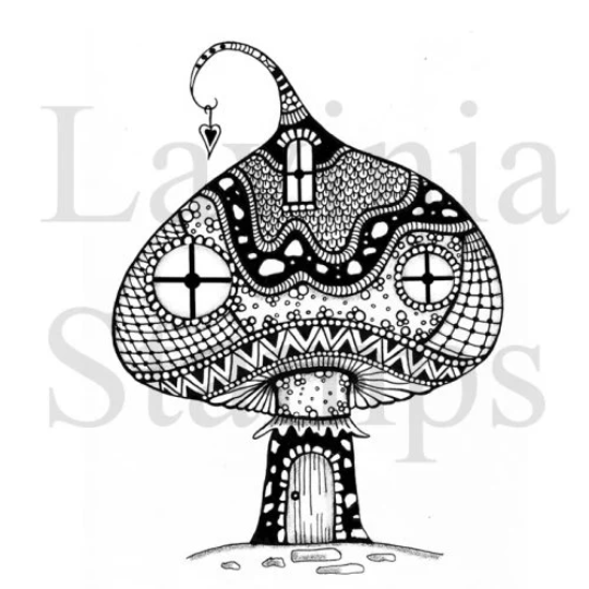 Zen Large Mushroom House - Lavinia Stamps
