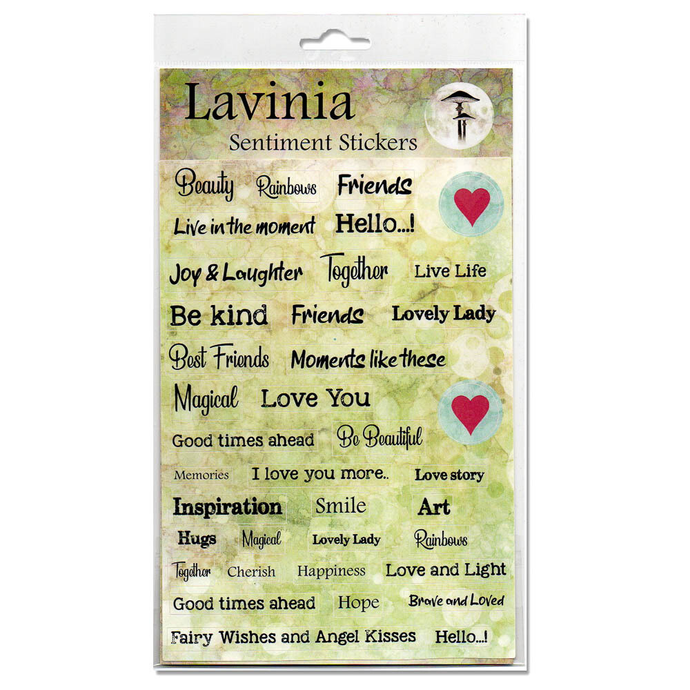 Sentiment Journaling Stickers - Lavinia Stamps