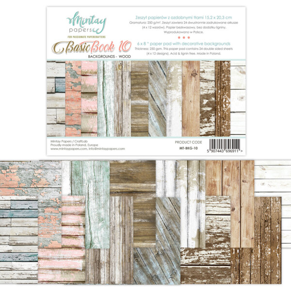 Brokeh Backgrounds 6x8 - Basic Book - Mintay Papers
