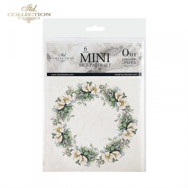 MINI Flower Wreaths Set - ITD Collection