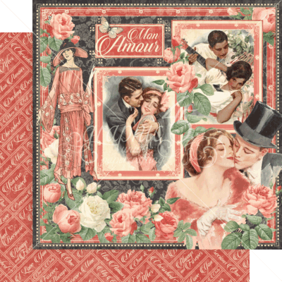 Mon Amour 8x8 - Graphic 45
