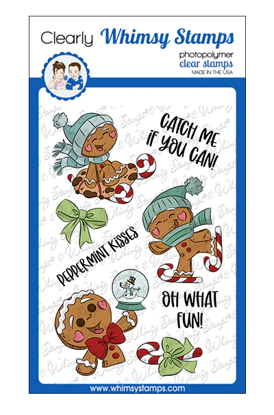 Gingerbread Fun - Whimsy Stamps