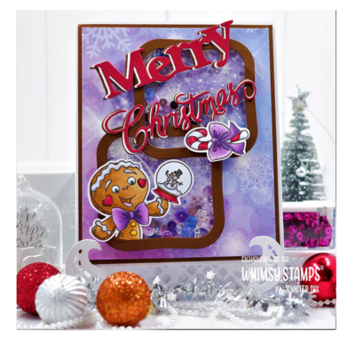 Gingerbread Fun - Whimsy Stamps