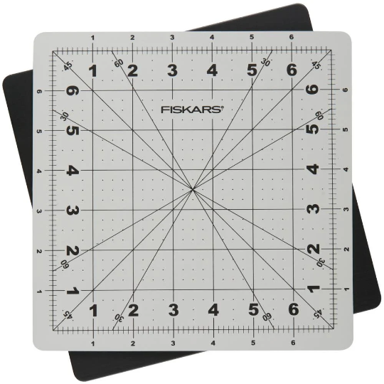 Rotating Cutting Mat 8"X8" - Fiskars