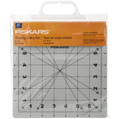 Rotating Cutting Mat 8"X8" - Fiskars