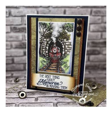 Enjoy the Journey - Whimsy Stamps