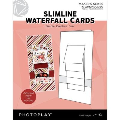 Slimline Waterfall Cards - Photoplay Maker's Series