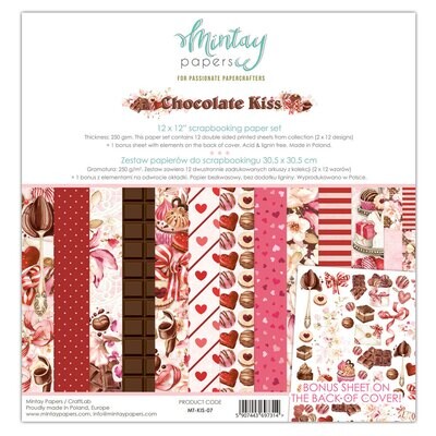 Chocolate Kiss - Mintay Papers