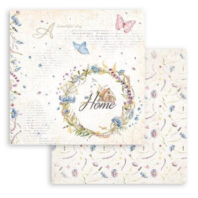 Welcome Home 8x8 - Stamperia Create Happiness