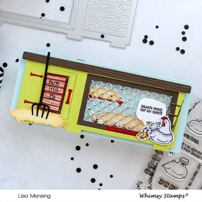 Butt Nugget Stamp - Whimsy Stamps