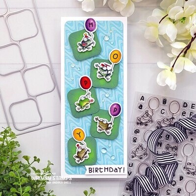 AIFROGabet Clear Stamp - Whimsy Stamps