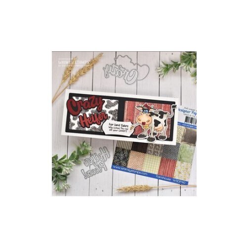 Southern Heifer Outline Die Set - Whimsy Stamps