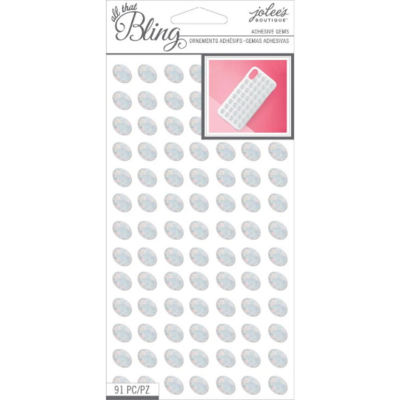 Oval Bling Sticker - Jolee's Boutique