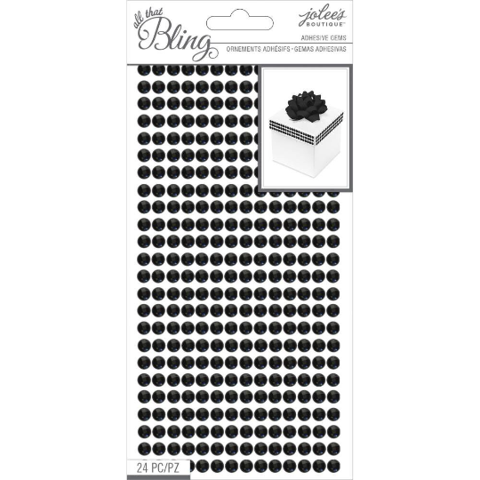 Black Bling Sticker - Jolee's Boutique