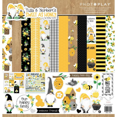 12x12 Tulla and Norbert's Sweet as Honey Paper Pad - Photoplay Paper