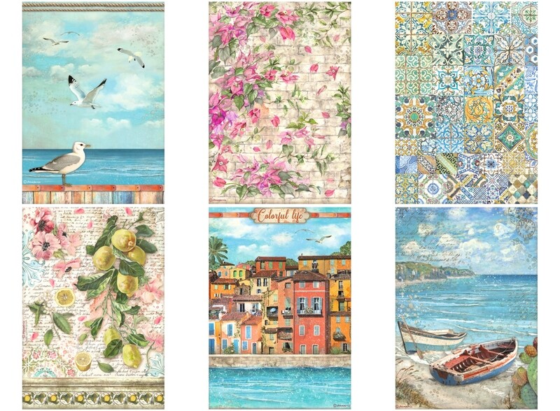 Blue Dream A4 - Stamperia