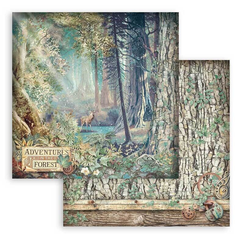 Magic Forest 8x8 - Stamperia