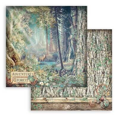 Magic Forest 8x8 - Stamperia