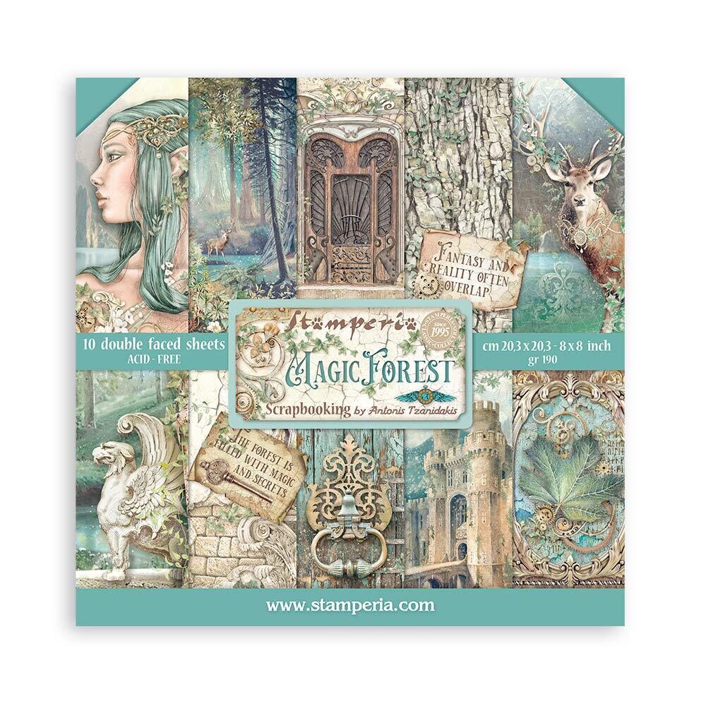 Magic Forest 8x8 - Stamperia