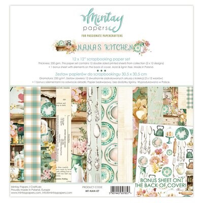 Nana&#39;s Kitchen - Mintay Papers