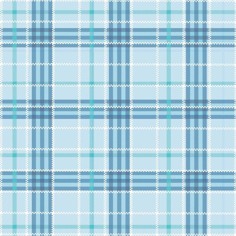 Blue Pastel Plaid 6x6 - Crafter's Companion
