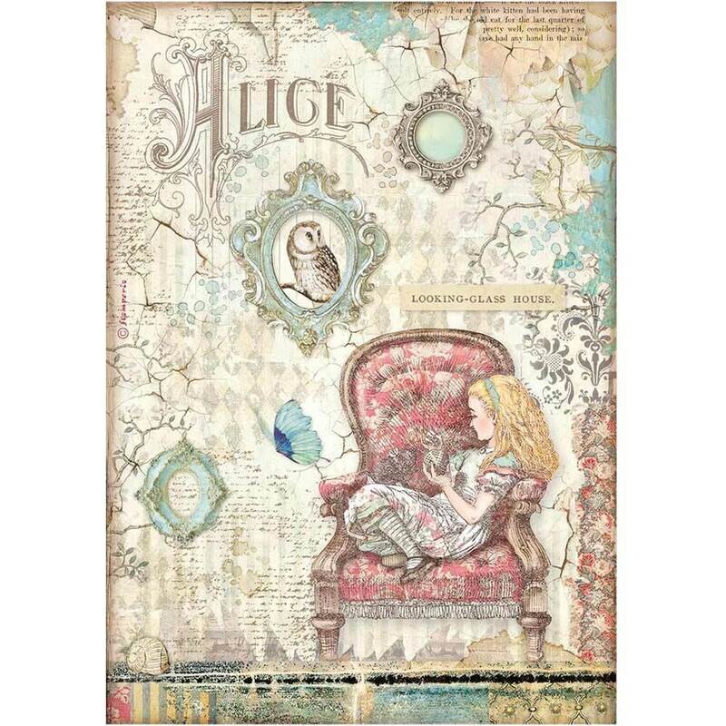Selection 6pk A4 - Stamperia Alice Forever