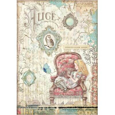 Selection 6pk A4 - Stamperia Alice Forever