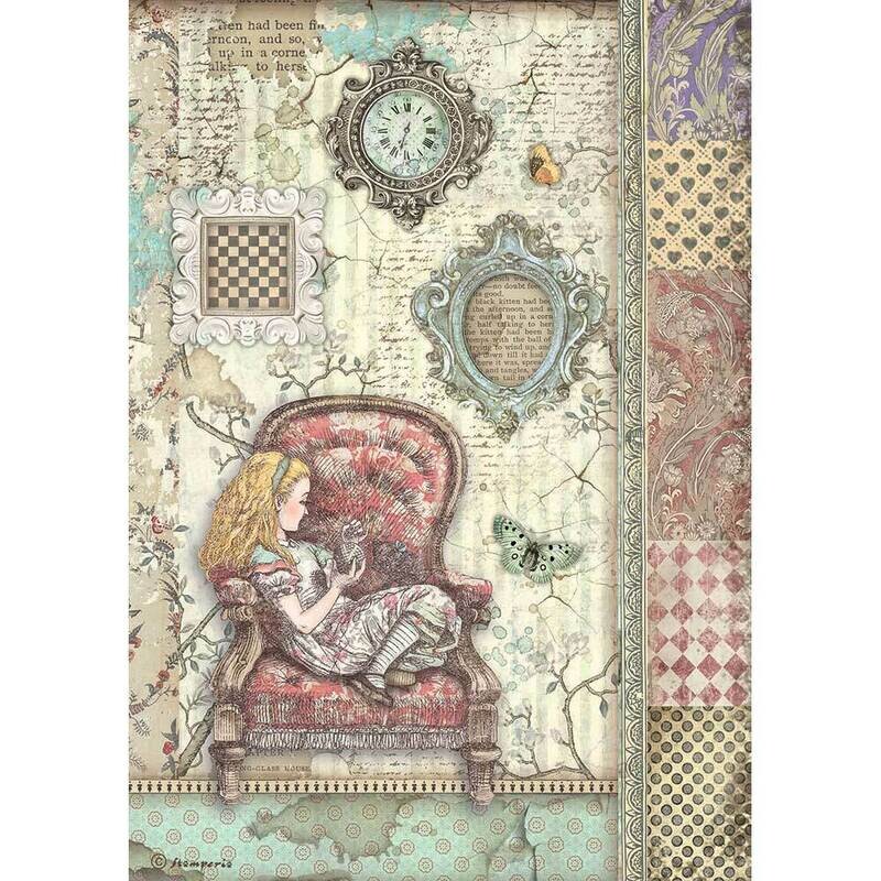 Alice Forever Collection A4 - Stamperia
