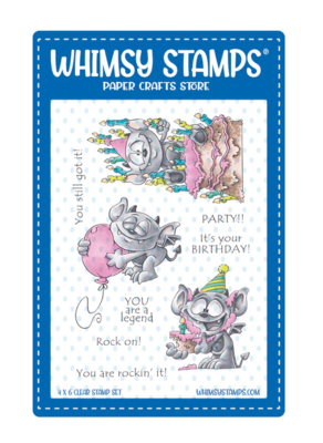Gargoyle Birthday - Whimsy Stamps
