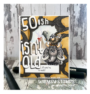 Ancient Days Club Clear Stamp - Whimsy Stamps