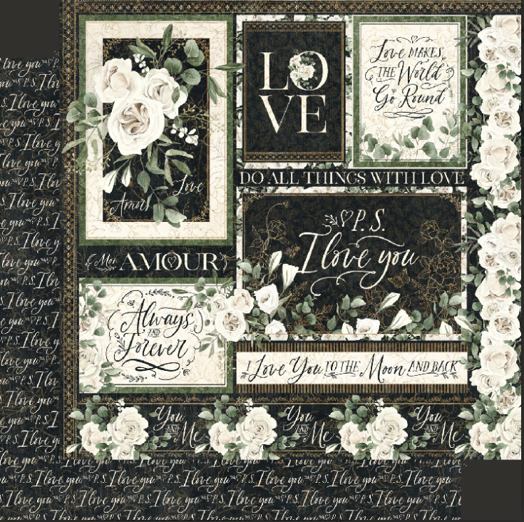 P.S. I Love You 12x12 - Graphic 45