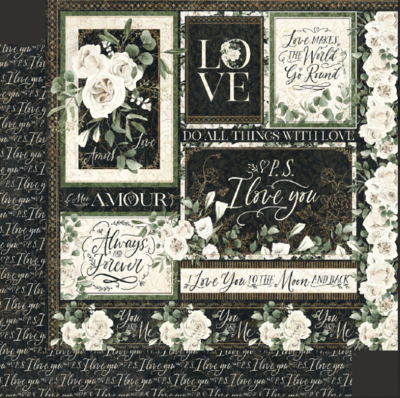 P.S. I Love You 12x12 - Graphic 45