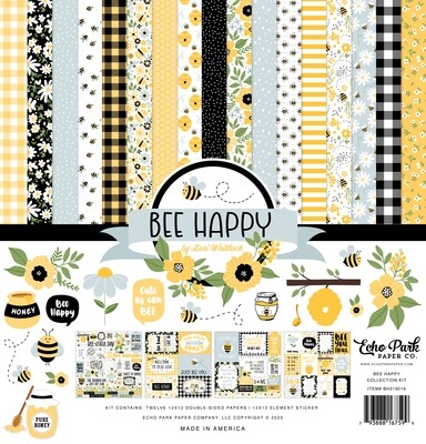 Bee Happy 12x12 - Echo Park Paper Co.