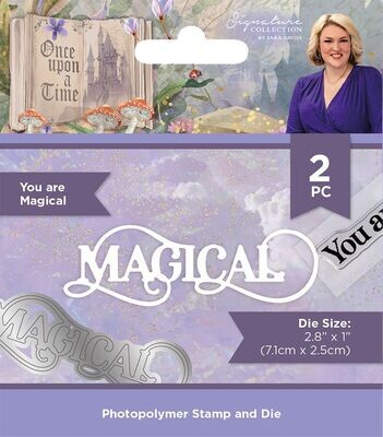 You Are Magical Stamp & Die Set - Crafter's Companion Once Upon A Time