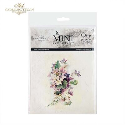 MINI Violets, Spring Flowers - ITD Collection MINI Violets, Spring Flowers - ITD Collection