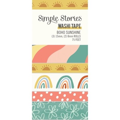Washi Tape - Simple Stories Boho Sunshine