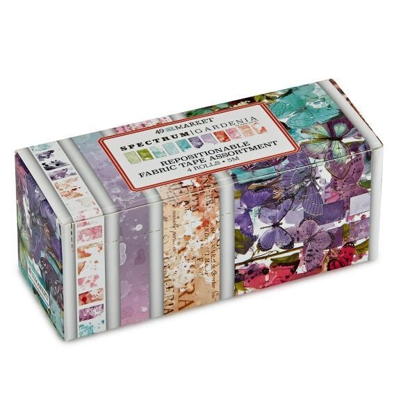 Repositionable Fabric Tape Assortment - 49 and Market Spectrum Gardenia