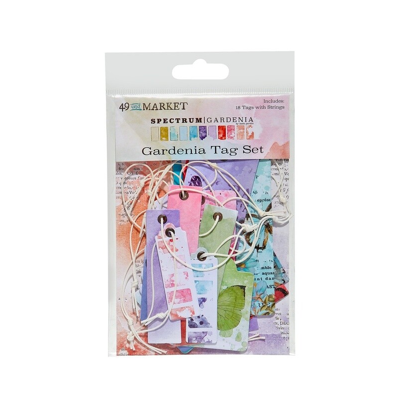 Spectrum Gardenia Tag Set - 49 and Market