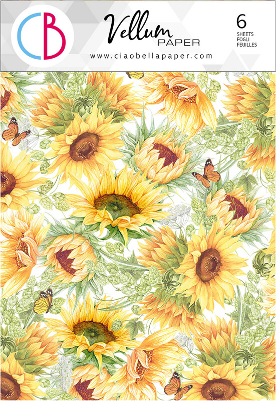 Farmhouse Garden Vellum A4 - Ciao Bella