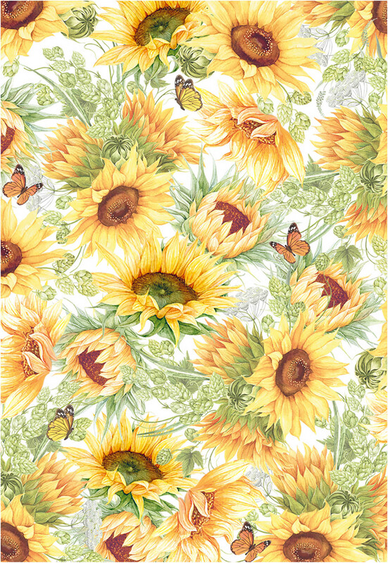 Farmhouse Garden Vellum A4 - Ciao Bella