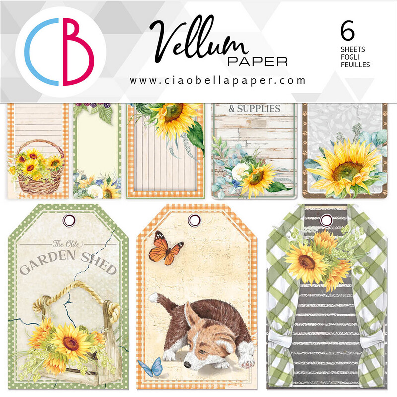 Farmhouse Garden 6x6 Vellum - Ciao Bella