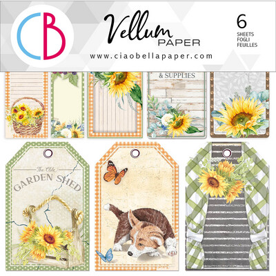 Farmhouse Garden 6x6 Vellum - Ciao Bella