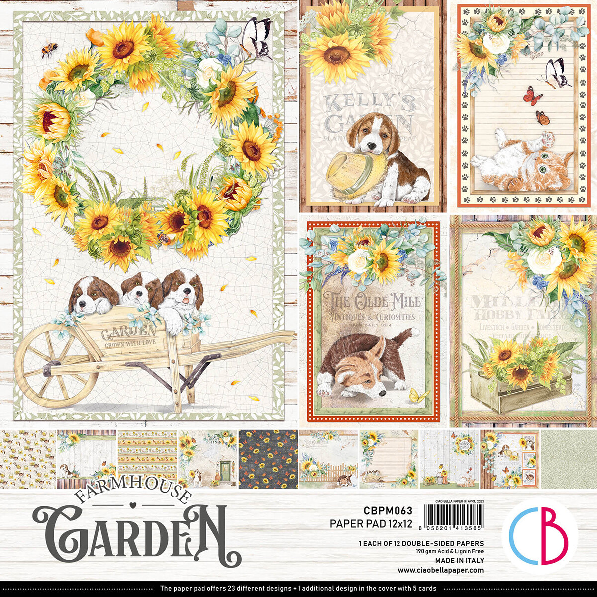 Farmhouse Garden 12x12 - Ciao Bella