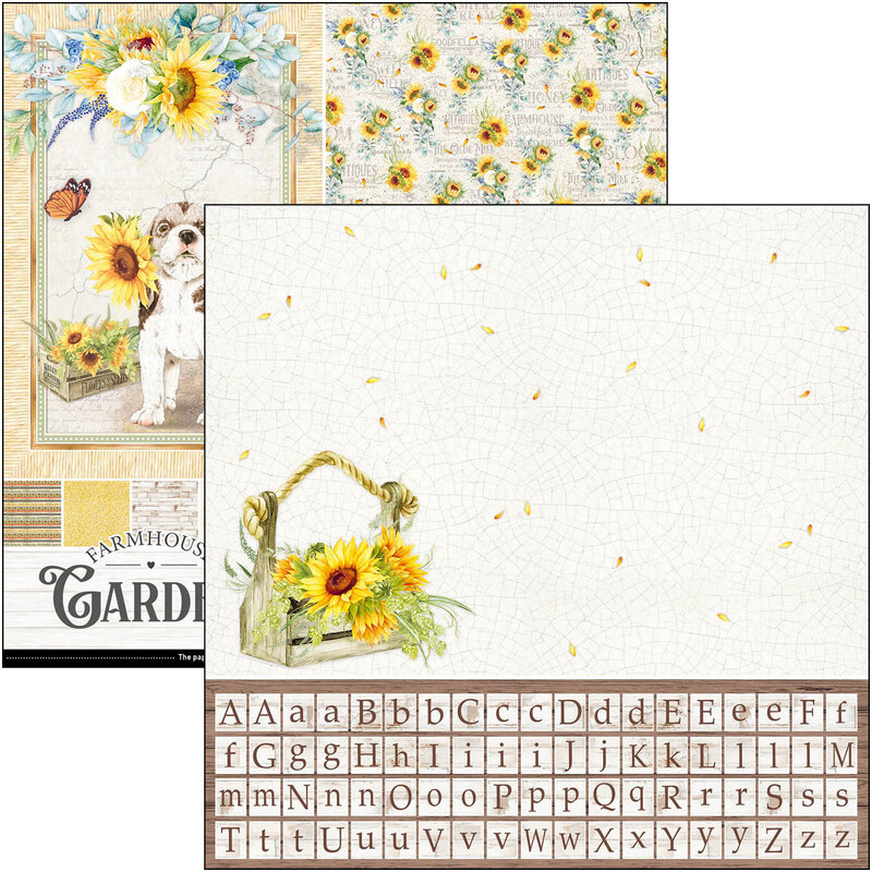 Farmhouse Garden 12x12 Patterns - Ciao Bella