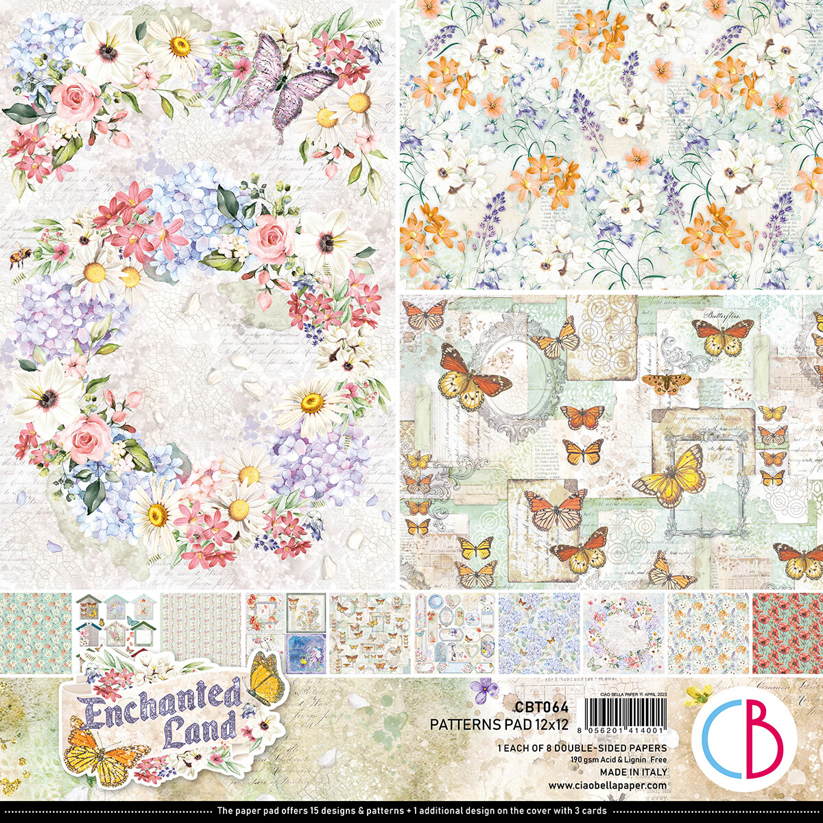 Enchanted Land 12x12 Patterns - Ciao Bella
