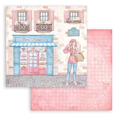 Oh La La 8x8 - Stamperia Create Happiness