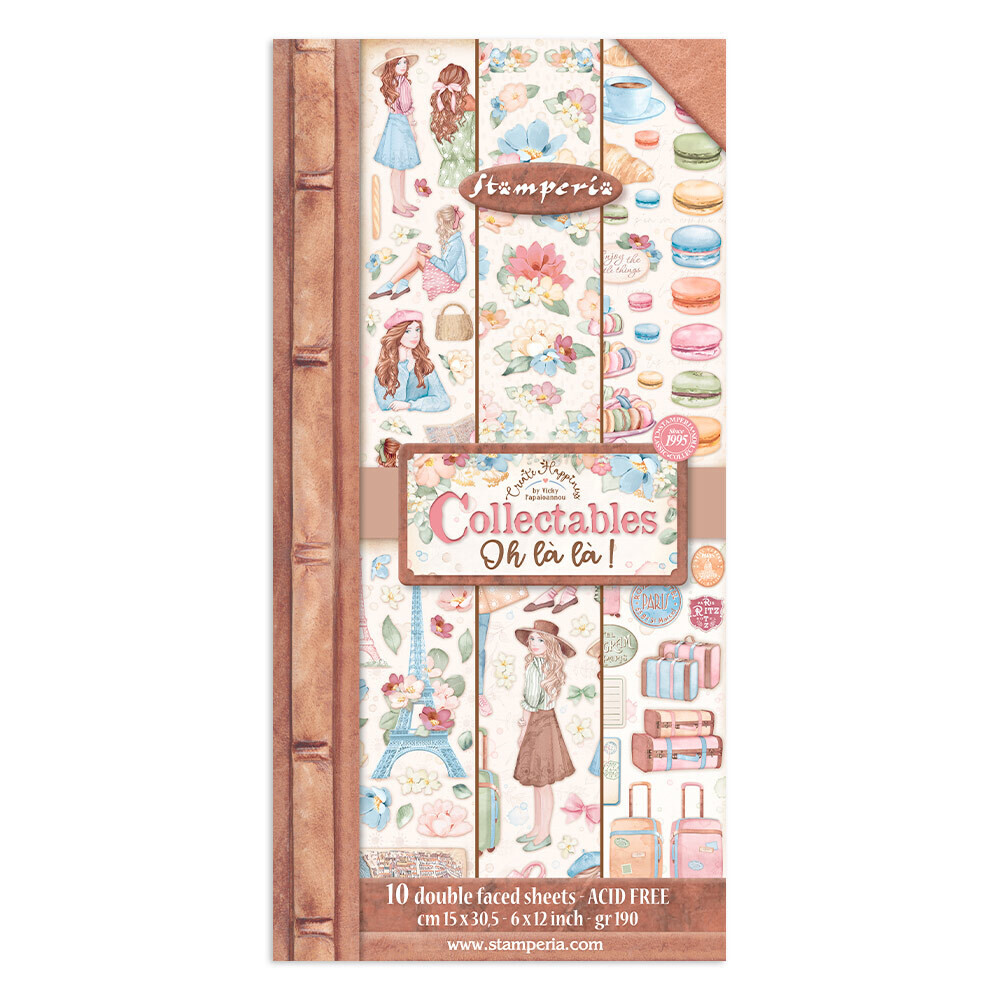 Oh La La Collectibles - Stamperia Create Happiness