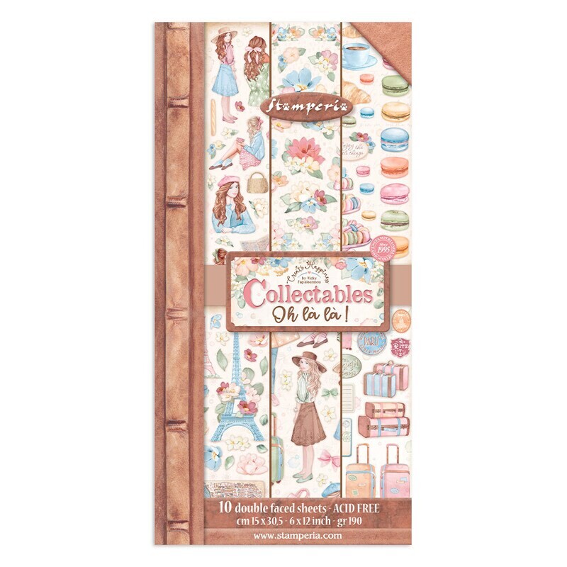 Oh La La Collectibles - Stamperia Create Happiness